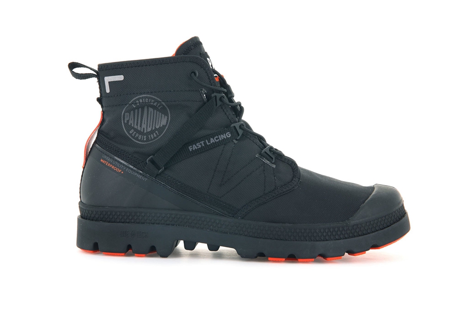 Palladium Pampa Travel Lite+ Vandtætte Sort | AWI4488JC