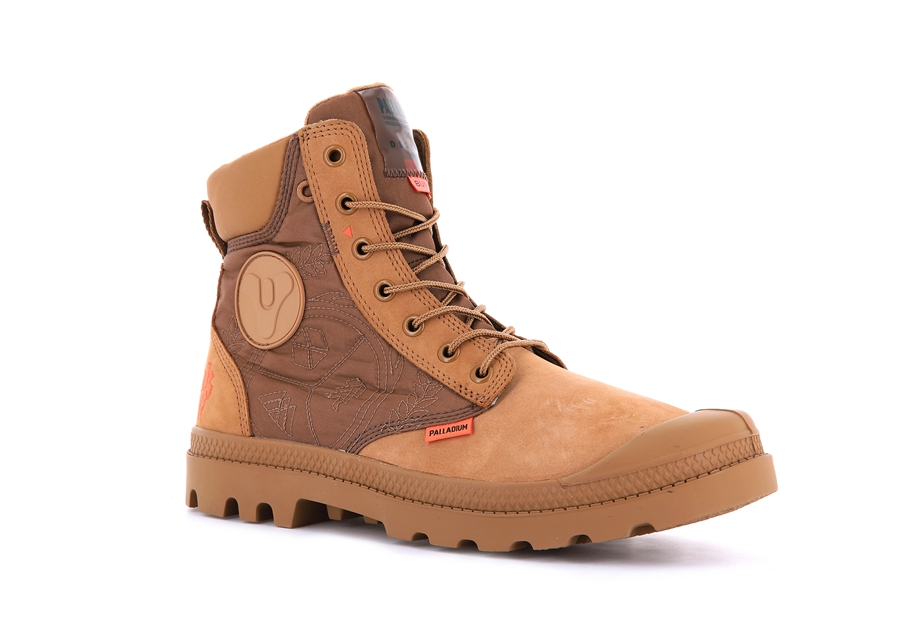 Palladium Pampa X Destiny Wpn Brune | AZC7536FG