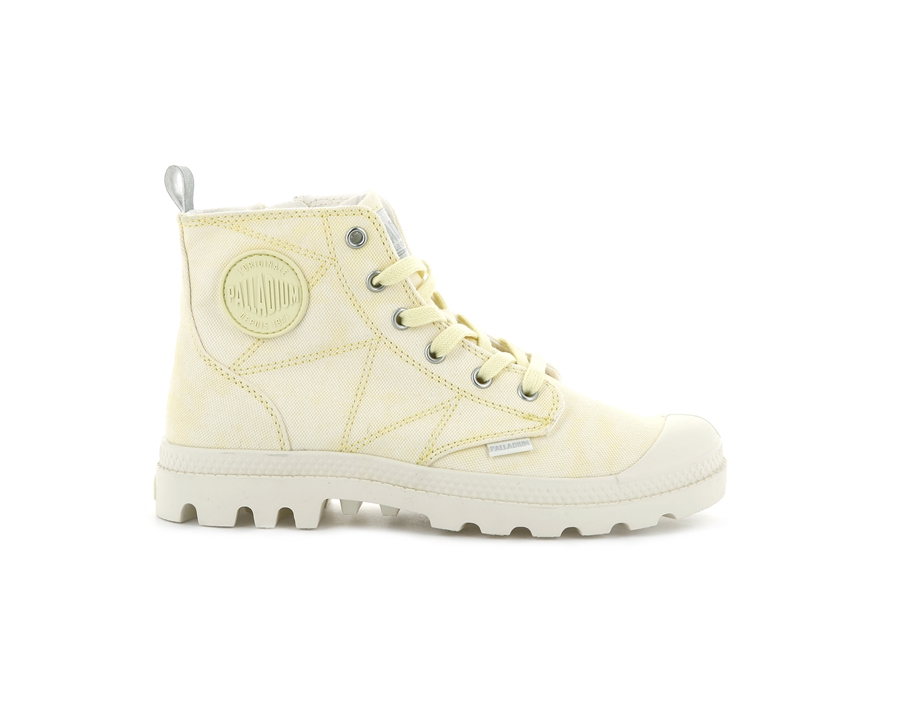 Palladium Pampa Zip Desertwash Gul | HIS7845ES