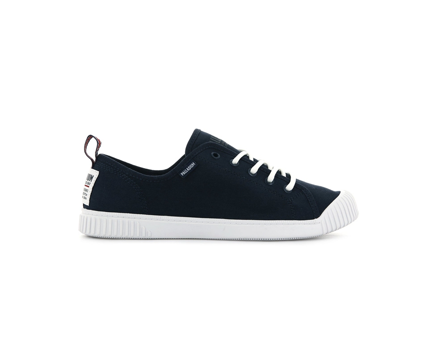 Palladium Easy Lace Canvas Indigo | OXN6769OU