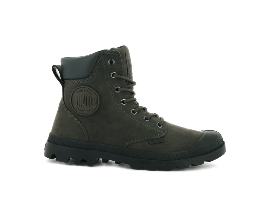 Palladium Pampa Cuff Wp Lux Brune | MOA576IN