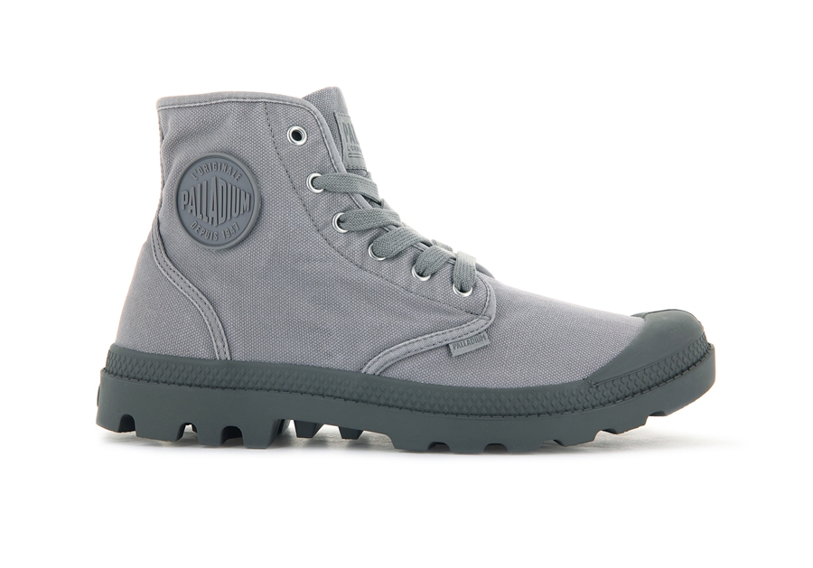 Palladium Pampa Hi Grå | AVZ4410TW