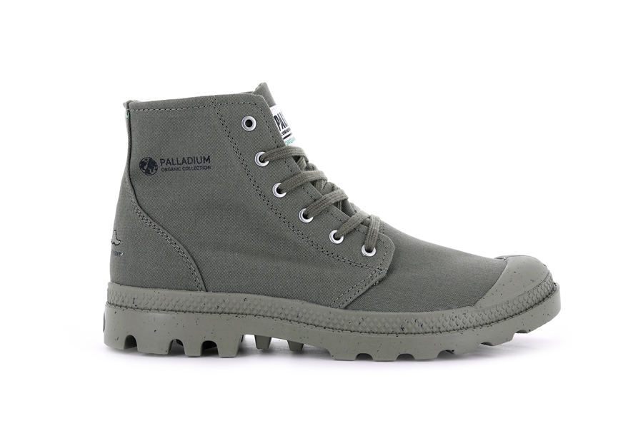 Palladium Pampa Hi Organic Ii Grøn | MPX7866QS