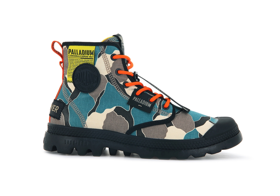 Palladium Pampa Lite Overlab Camo Camo | SGT4076UO