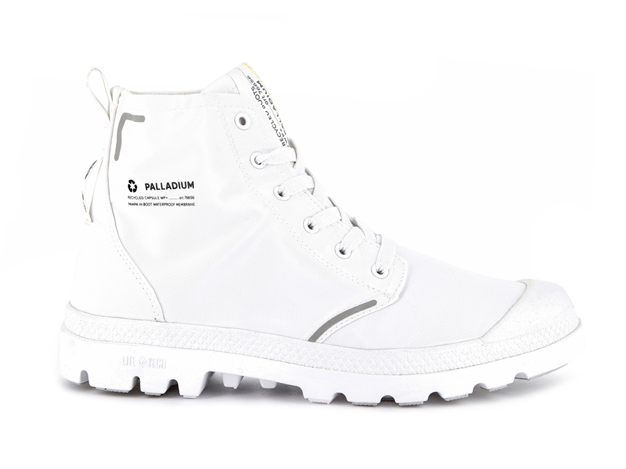 Palladium Pampa Lite+ Recycle Wp+ Hvide | DLM417HY