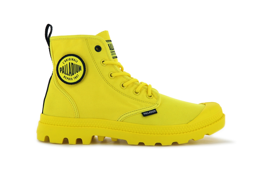 Palladium Pampa Smiley Change Gul | FYM5843ZZ