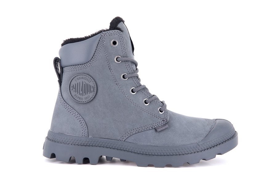 Palladium Pampa Sport Cuff Wps Mørkegrå | KFT8371JC